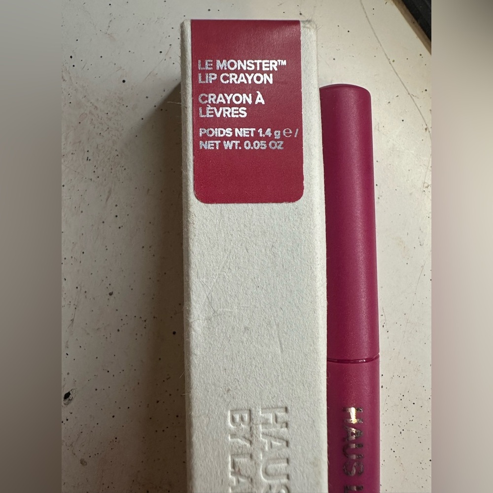 Haus Labs by Lady Gaga Le Monster Lip Crayon - Shade: Fuchsia Shimmer - NIB
